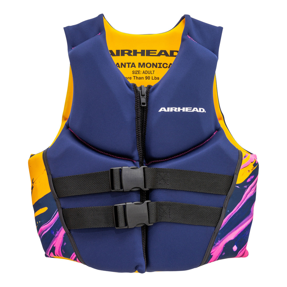 Airhead Santa Monica Neolite Kwik-Dry Life Jacket Vest, Women's Large, USCG and Transport Canada Approved Level 70