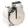 Marinco Round Stainless Steel Shore Power Inlet - 30 Amp / 50 Amp, 125V