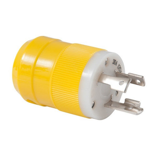 Marinco 30 Amp 125 Volt Locking Plug, NEMA L5-30P, Replaces 305CRP - 305CRPN