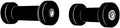 CE Smith Rubber Spool Roller, 3 In. Diameter x 5 In. Length, 1/2 In. Shaft - Trailer Keel Roller 29523