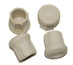 Taylor Made Products 96025 Rubber Chair Tips, Fits 1 Inch Tubing, Package of 4