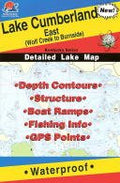 Fishing Hot Spots Lake Cumberland East Topographic Fishing Map (L443)