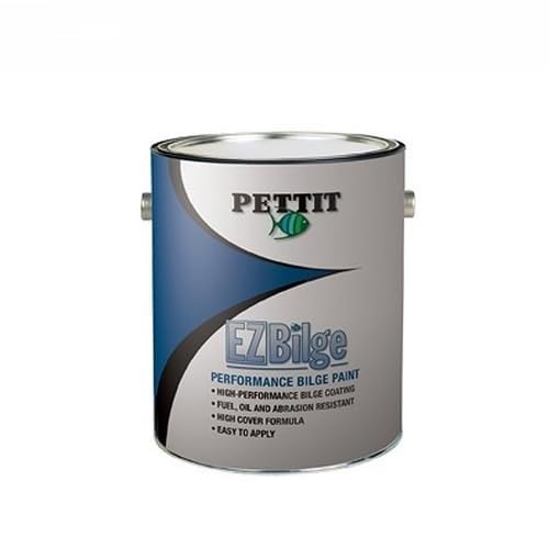 Pettit EZ-Bilge White Marine Bilge Paint, 1 Quart, Part 1312408 (Replaces PET-3124Q)
