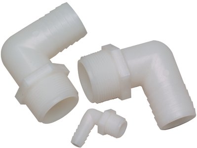 Todd Holding Tank Pipe-to-Hose Adapter Kit - Fitting Relocation Kit, Straight or 90 Degree