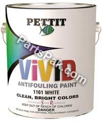 Pettit Paint Vivid Antifouling Hybrid Bottom Paint, Red, Quart