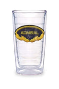 Tervis Tumblers Admiral 16 oz Insulated Tumbler, Double-Wall Polycarbonate