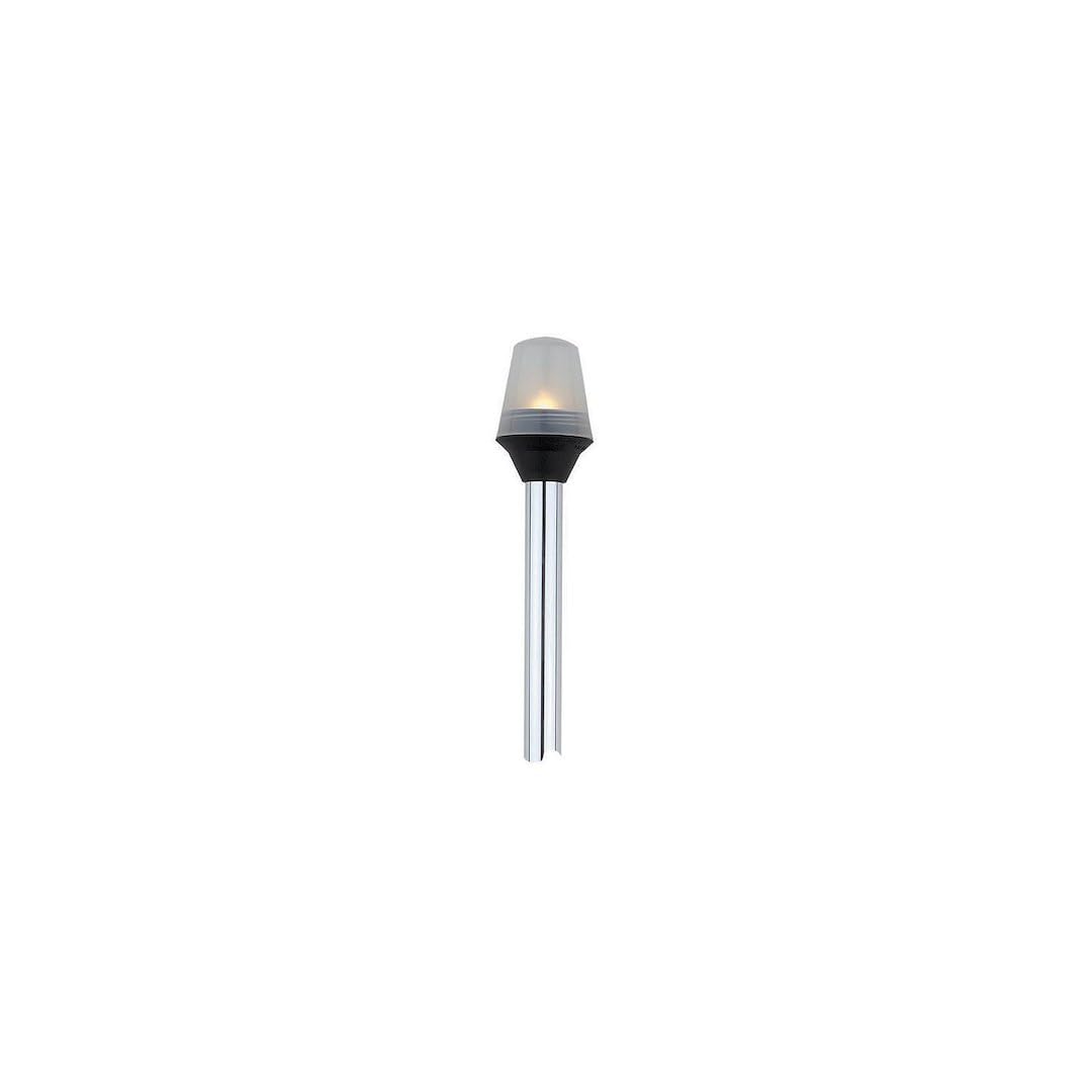 Attwood All-Round Pole Light, 24 Inch Frosted Globe Navigation Light, 5100-24-1