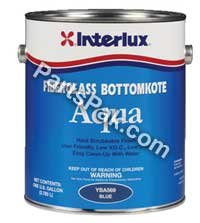 Interlux Fiberglass Bottomkote Aqua Antifouling Bottom Paint - Blue, Gallon (MPN 5351009)