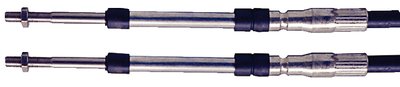Teleflex CCX64309 TFXTREME 6400/64CC Control Cable, 9 Feet, 5/16-24 Threaded Ends