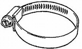 T-H Marine HC-4 Stainless Steel Hose Clamp, 7/32 Inch to 5/8 Inch, Sold as a Pair
