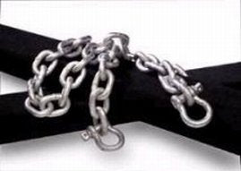 Tie Down Engineering Galvanized Anchor Chain and Shackle Kit, 3/8 in. X 6 ft., 2,650 lbs Working Load