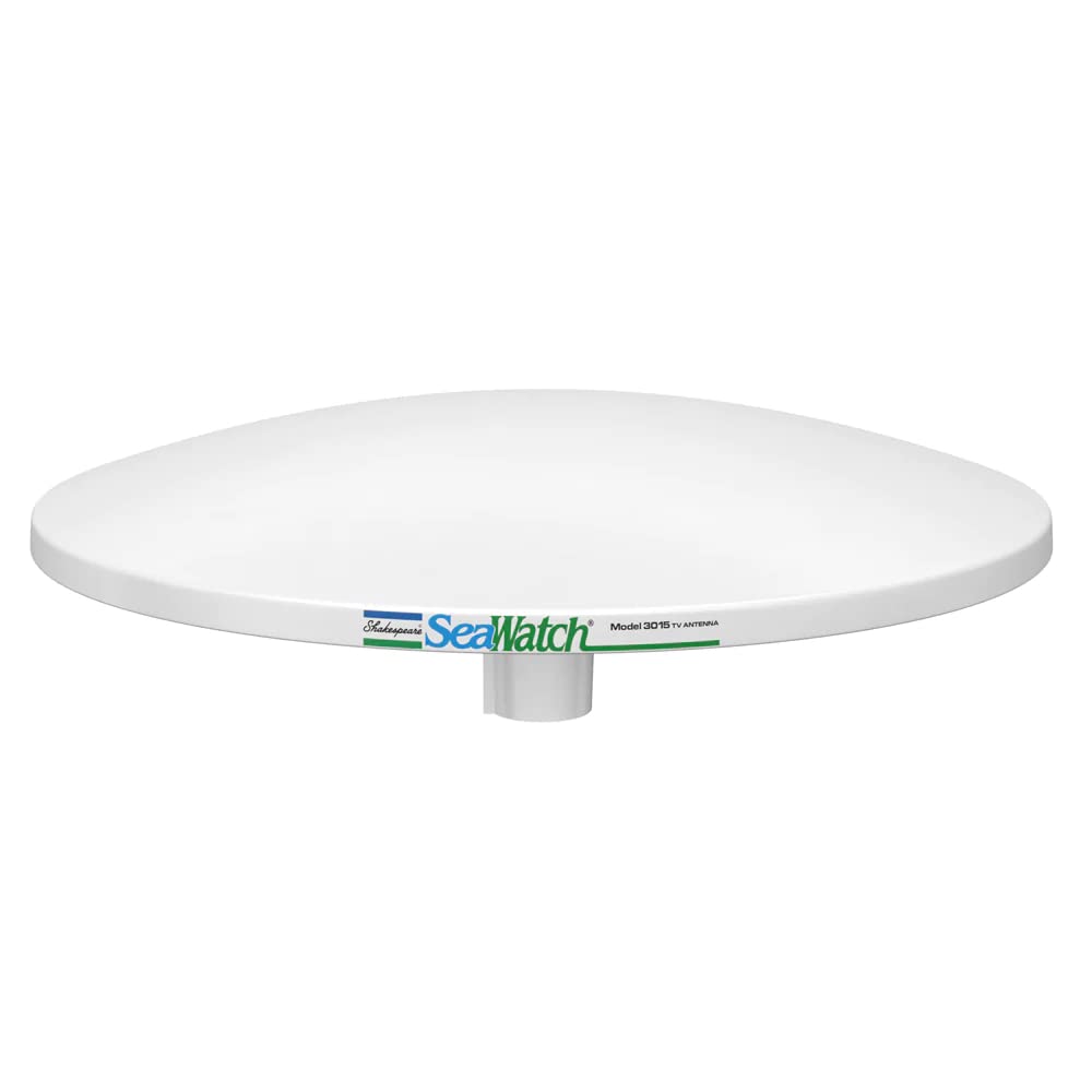 Shakespeare SeaWatch Omni-Directional Marine HDTV Antenna, 4" to 19"