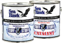 Sea Hawk Tuff Stuff Marine Primer Kit, 1/2 Gallon, Light Gray (1284QTKIT)