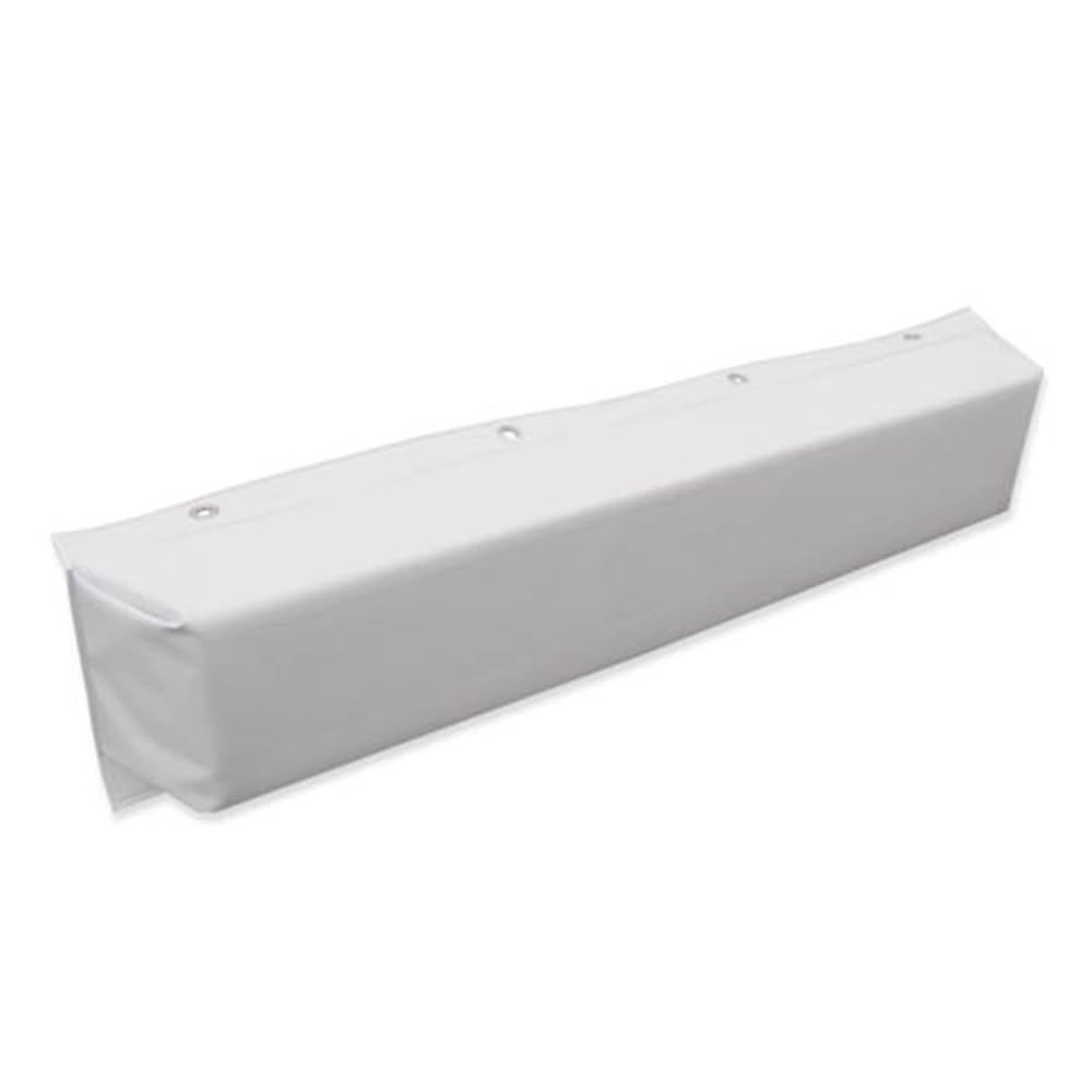 Taylor Made Products 36 Inch Marine Bumper, White Dock Fender, Small Straight (Model 347)