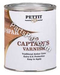Pettit Z-Spar Captain's Varnish 1015 Gloss Marine Spar Varnish, 1 Gallon