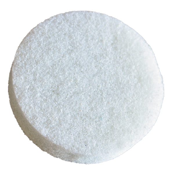 Shurhold 5 Inch Fine White Scrubber Pad for Dual Action Polisher #3100 (Part 3201)