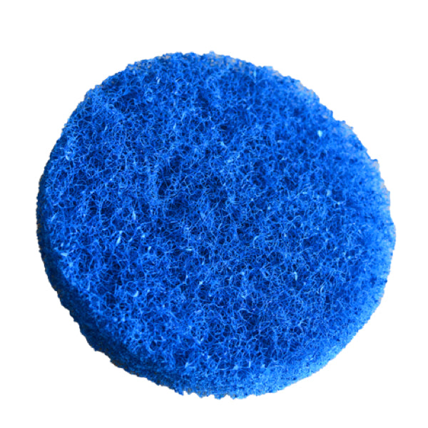 Shurhold Dual Action Polisher Scrub Pad, Medium Blue, for #3100 Backing Plate