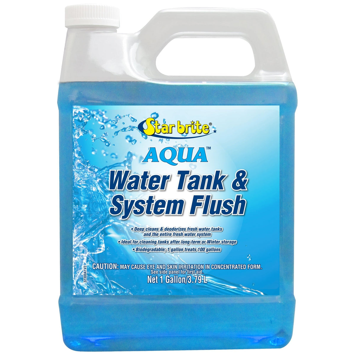 Star brite Aqua Water Tank & System Flush, 1 Gallon Concentrate for Boats and RVs