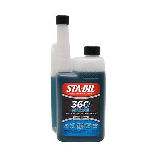 Sta-Bil 360 Marine Fuel Treatment - 8 oz Ethanol Fuel Stabilizer and Fuel System Cleaner for Boats and Jet Skis