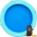 Solstice Inflatable Hangout Ring 8' Circular Mesh Dock, Fits 4-6, Model 38081