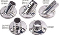Sea-Dog Round Base Rail Fittings - 316 Stainless Steel, 30/60/90 Degree, 7/8" to 1" Tube