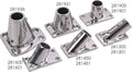 Sea-Dog 281900-1 90 Degree Rectangular Base Rail Fitting, 7/8 Inch Tube