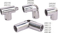 Sea-Dog 90 Degree Elbow Rail Fitting, 7/8 Inch Tube, 316 Stainless Steel - 295090-1