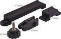 Sea-Dog Nylon Slide Bracket 273660-1, 2-3/8 Inch Bimini Top Jaw Slide Mount, Pair