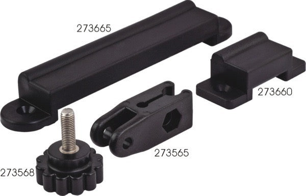 Sea-Dog Nylon Bimini Top Head Screw, 1/4-28 x 1-3/8 Inch, Part 273568-1