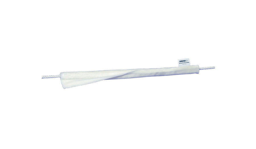 Davis Instruments Removable Dock Line Chafe Guard - Fits 3/8" to 1" Line, Sold as Pair - Available in Black or White