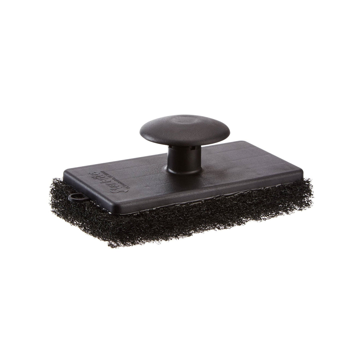 Star brite All-Purpose Coarse Black Scrubber Pad with Removable Ergonomic Handle - 040020P
