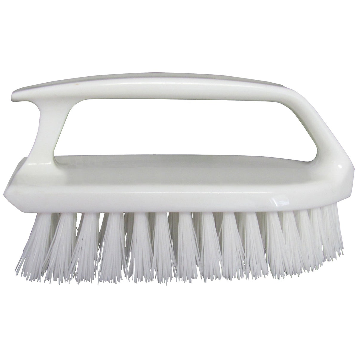 Star brite Heavy-Duty 6 Inch Stiff Bristle Hand Scrub Brush with Ergonomic Grip