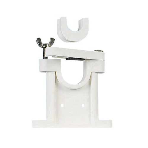Shakespeare 408-R Upper Antenna Bracket, White, Fits 1 to 1-1/2 Inch Antennas