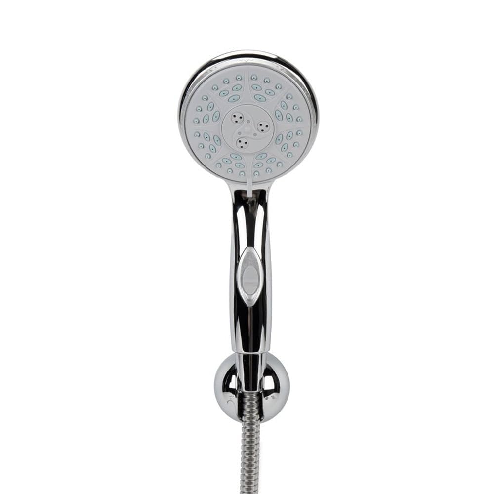 Camco RV Shower Head Kit with On/Off Switch and 60" Hose - Chrome or Off-White