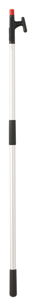 Garelick 55004 Boat Hook, 4-Foot Fixed-Length Aluminum Pole with Poly Head, Silver