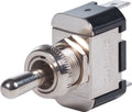 Blue Sea Systems 4152 WeatherDeck Toggle Switch, SPDT ON-OFF-ON, 15 Amp 12 Volt DC, IP67 Rated Marine Grade