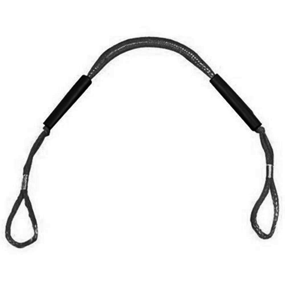 Greenfield Products Dock Buddy Dock Line - Available in 4' and 5' Lengths, Black or Red