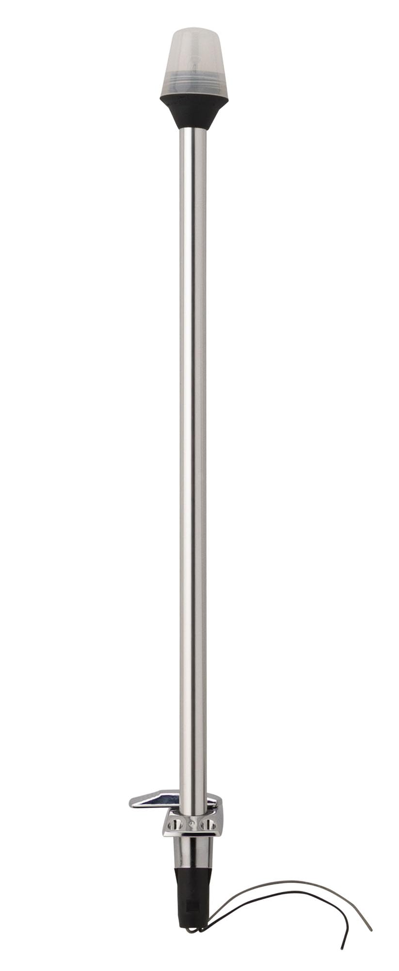 Attwood Telescoping Pole Light with ZAMAK Base, 24 Inch, 9-Watt, Fits 911339 Base