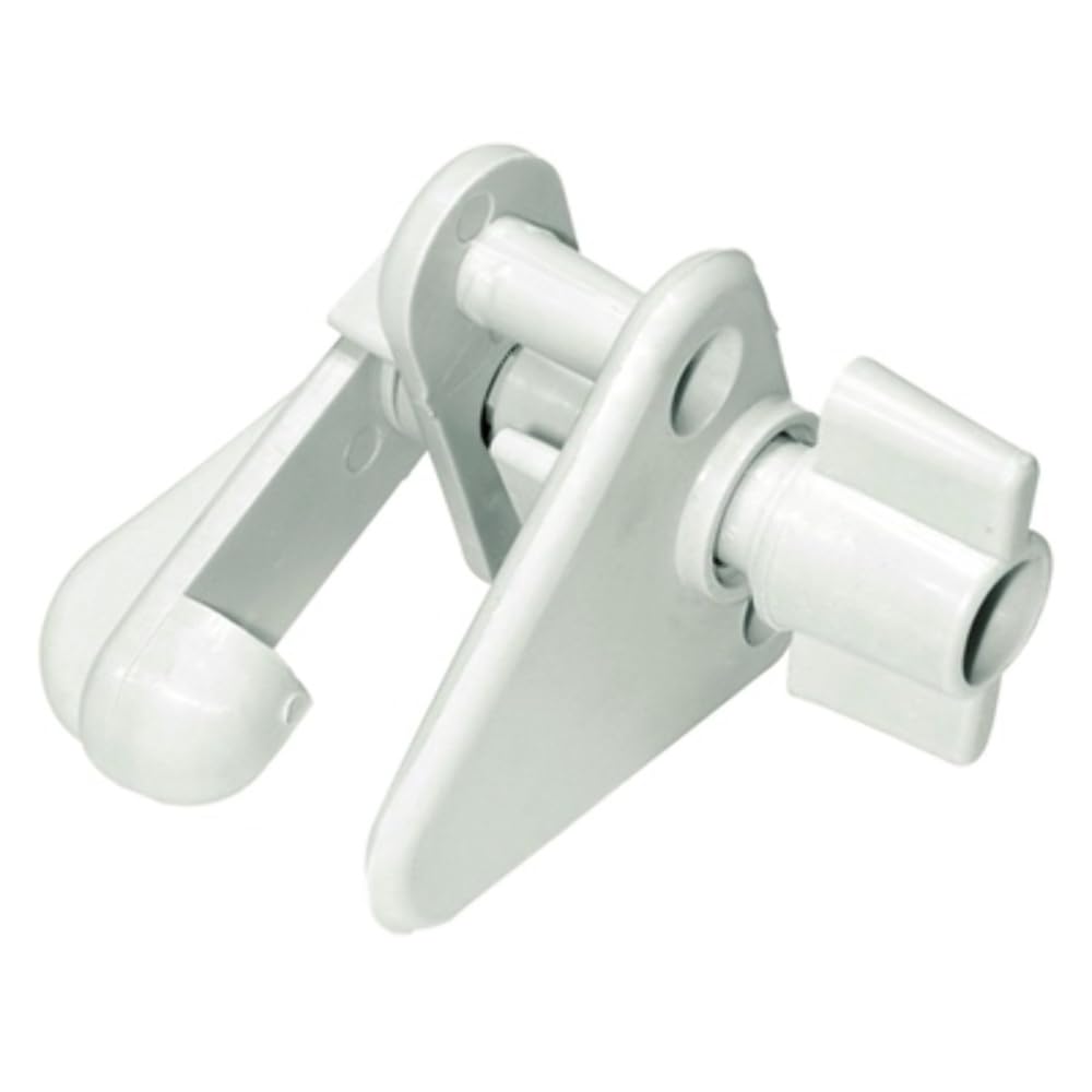 T-H Marine GL-2 Pontoon Gate Latch, Gray, Fits 1, 1-1/8, or 1-1/4 Inch Square Tube