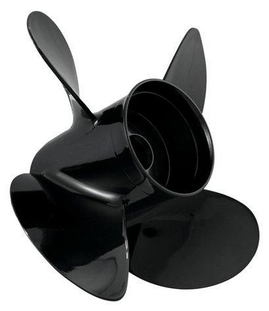 Turning Point Propellers 21501930 Hustler 4-Blade Aluminum Propeller, 14x19 Right-Hand, 4.75 inch Gearcase