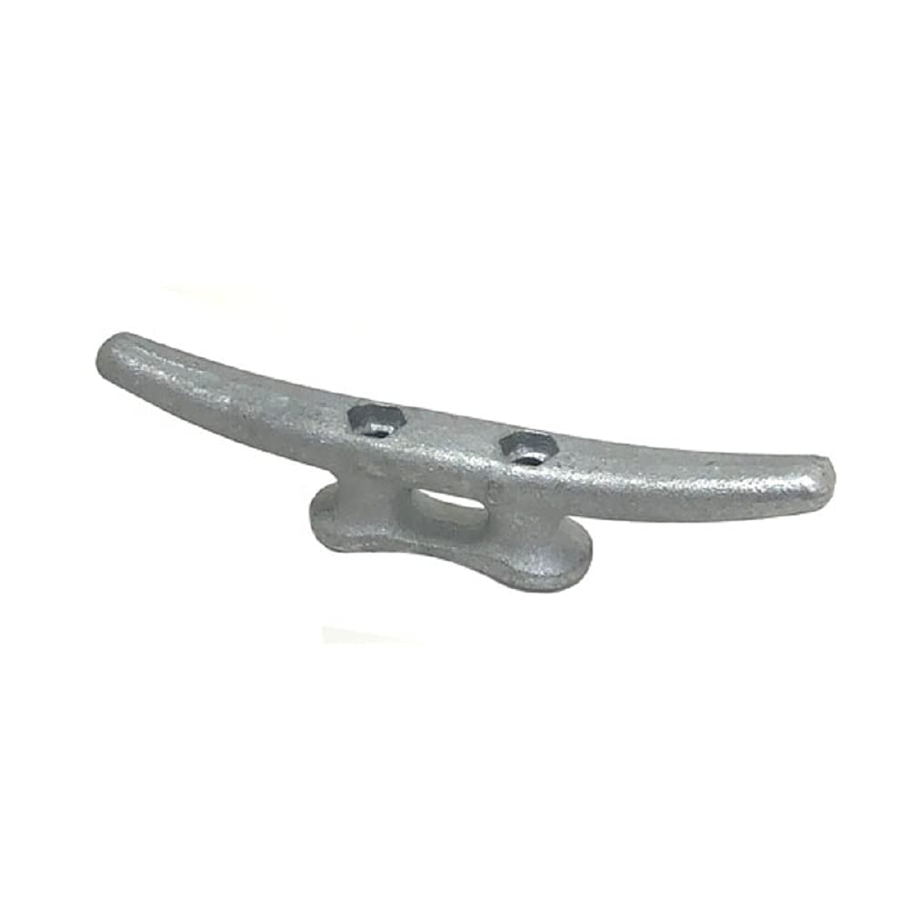 Gen3 Marine 8 Inch Galvanized Dock Cleat for Boats and Docks