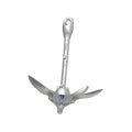 Gen3 Marine 5-5004 Galvanized Folding Grapnel Anchor, 5.3 lb, Four-Prong Design