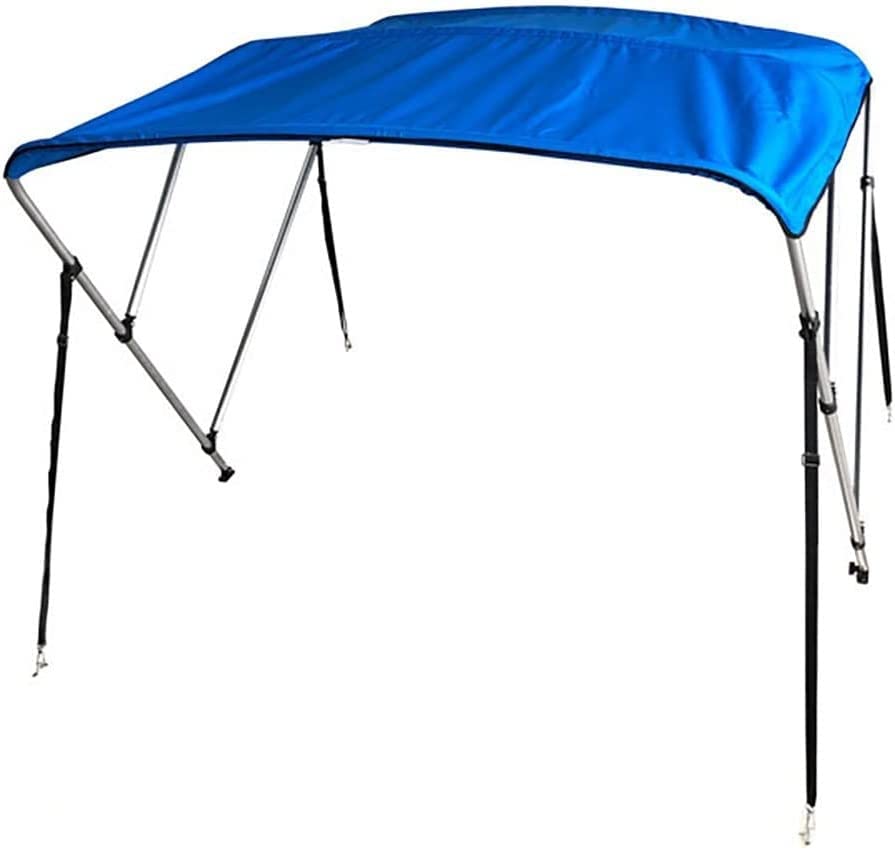 Gen3 Marine 3 Bow Bimini Top, 54 Inch x 6 Feet, Fits 79-84 Inch Width, Black