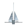 Gen3 Marine HDG Galvanized Fluke Anchor #8, 8.75 lb, for Boats 17-22 Feet
