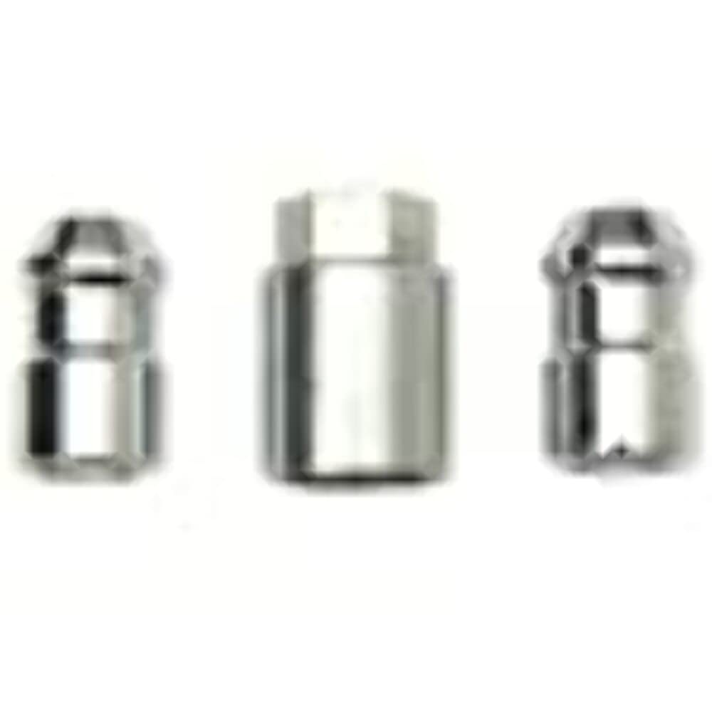 McGard Chrome Cone Seat Trailer Wheel Locks, 1/2-20 Thread, Set of 2 or 4