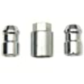 McGard Chrome Cone Seat Trailer Wheel Locks, 1/2-20 Thread, Set of 2 or 4