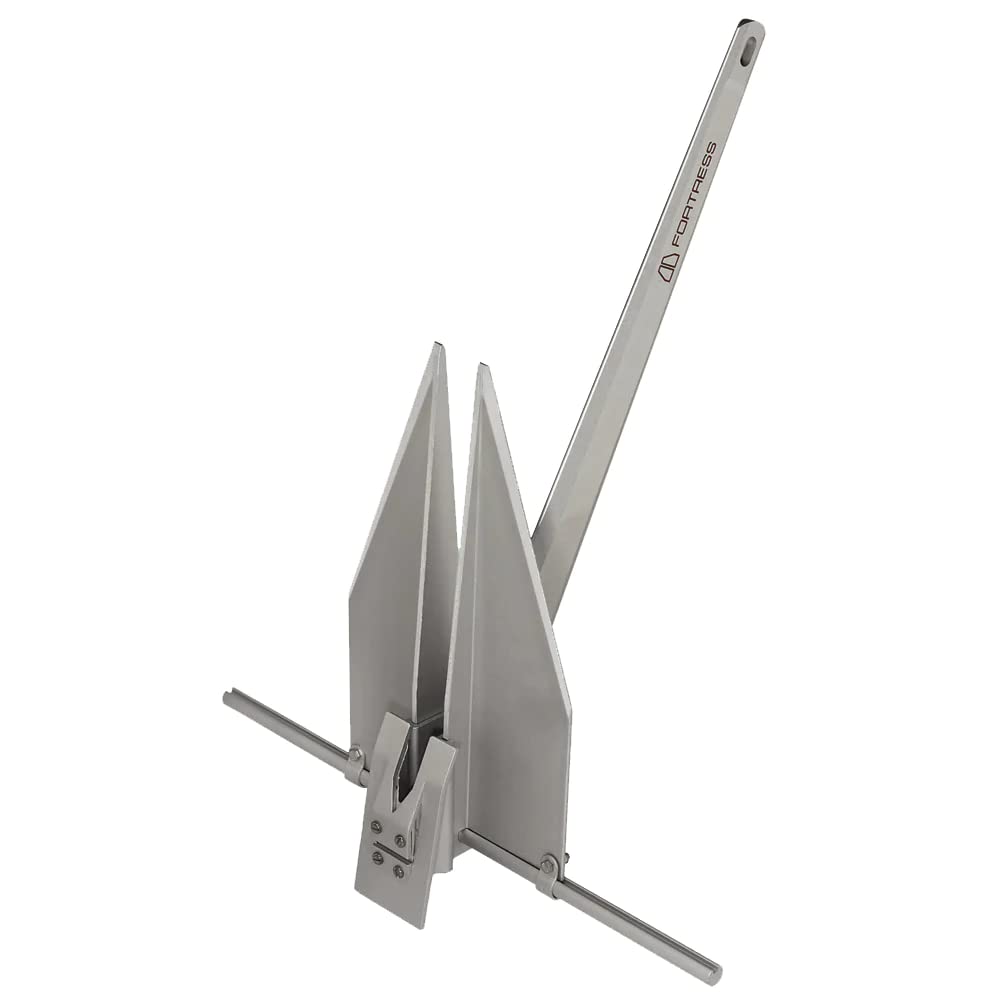 Fortress Guardian Fluke Anchors - Aluminum-Magnesium Alloy Anchors, Available in G-5 (2.5 lb) to G-55 (29 lb) for Boats 12 to 53 Feet