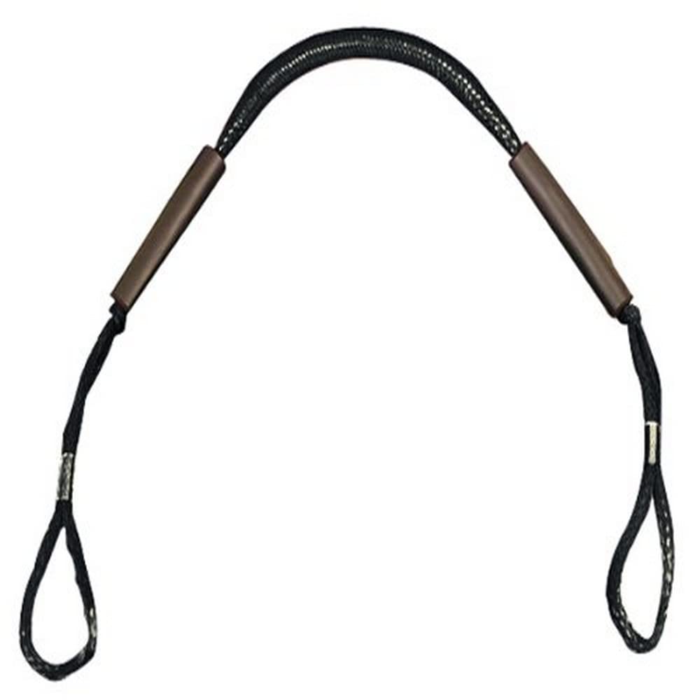 Greenfield Products Dock Buddy Dock Line - Available in 4' and 5' Lengths, Black or Red