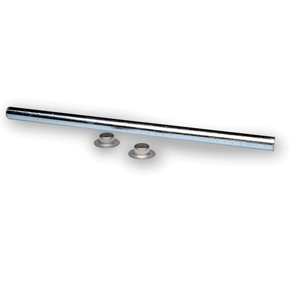 Tie Down Engineering Roller Shaft 86028, 5/8 in. X 6-1/4 in., Zinc-Plated Steel, Includes Cap Nuts