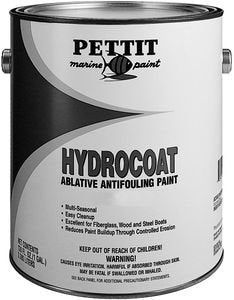 Pettit Hydrocoat Blue Quart Water-Based Ablative Antifouling Boat Bottom Paint